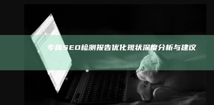 专属SEO检测报告：优化现状深度分析与建议